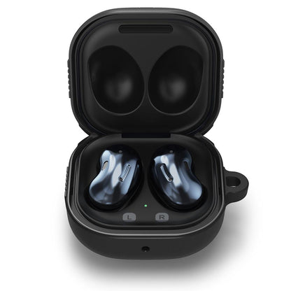 Spigen Rugged Armor, black - Samsung Galaxy Buds FE/Buds 2/Buds Pro 2/Buds Pro/Buds Live