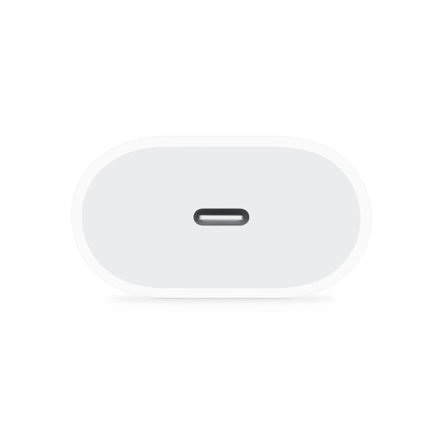 Das Bild zeigt den Apple USB-C Power Adapter 20W in Weiß.
