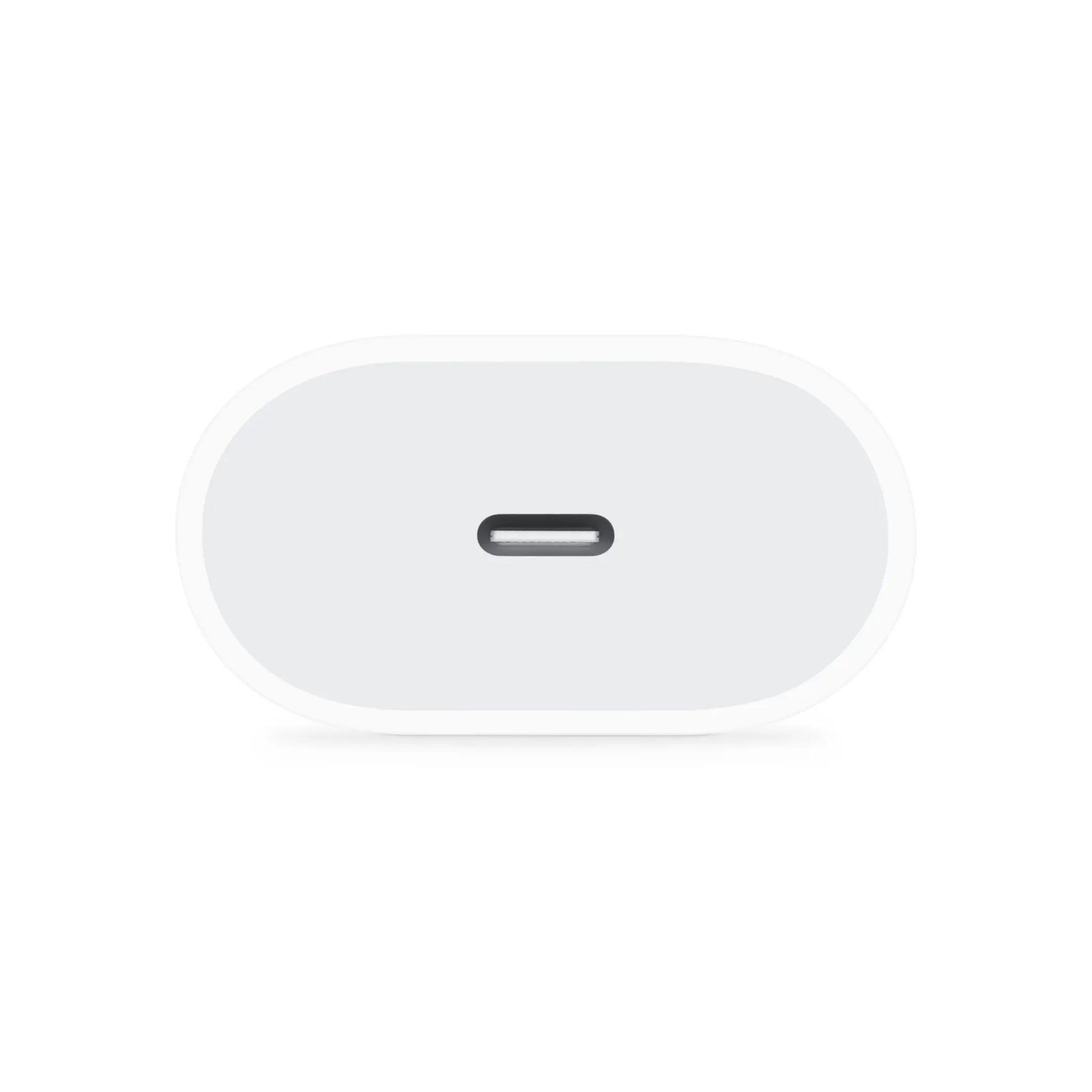 Das Bild zeigt den Apple USB-C Power Adapter 20W in Weiß.