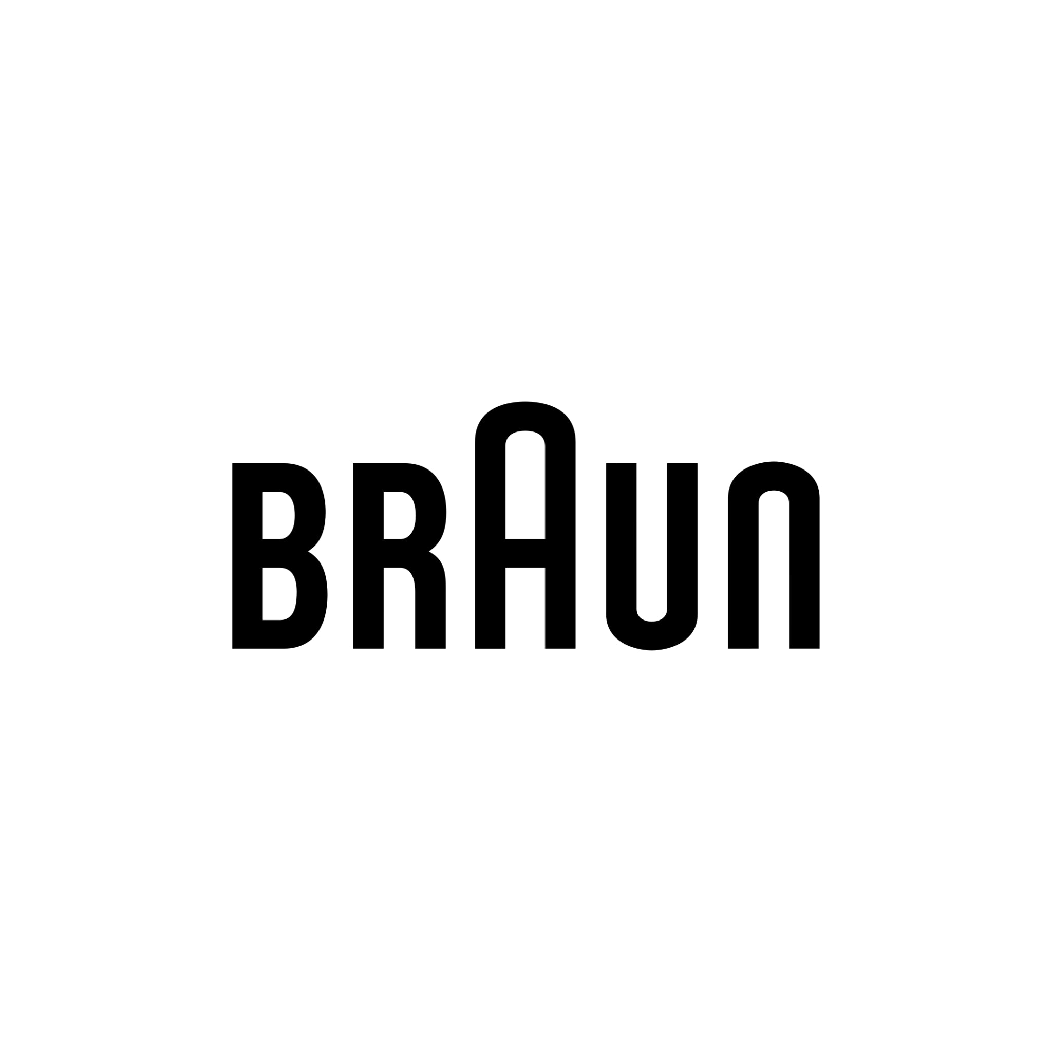 Das ist eine Abbildung von dem Braun Logo.