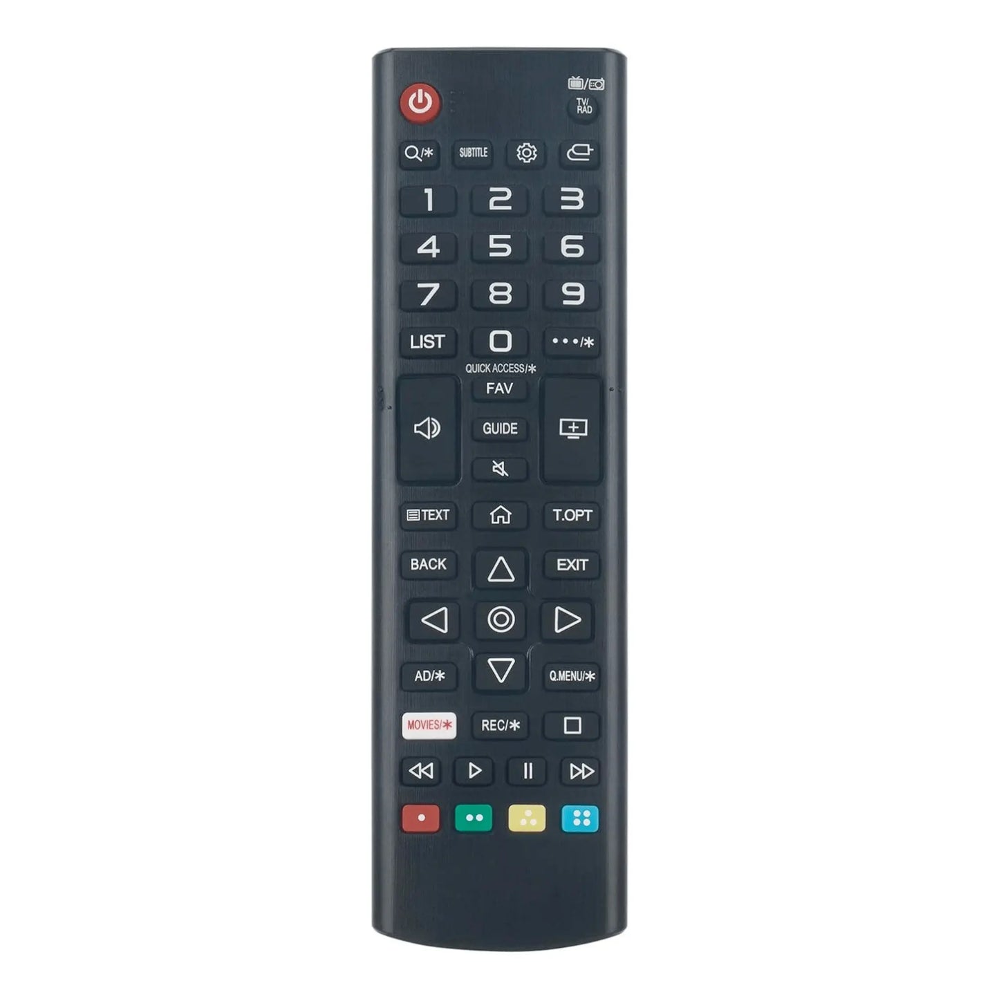 LG AKB75675312 Fernbedienung für einfache Steuerung von LG Smart TVs.