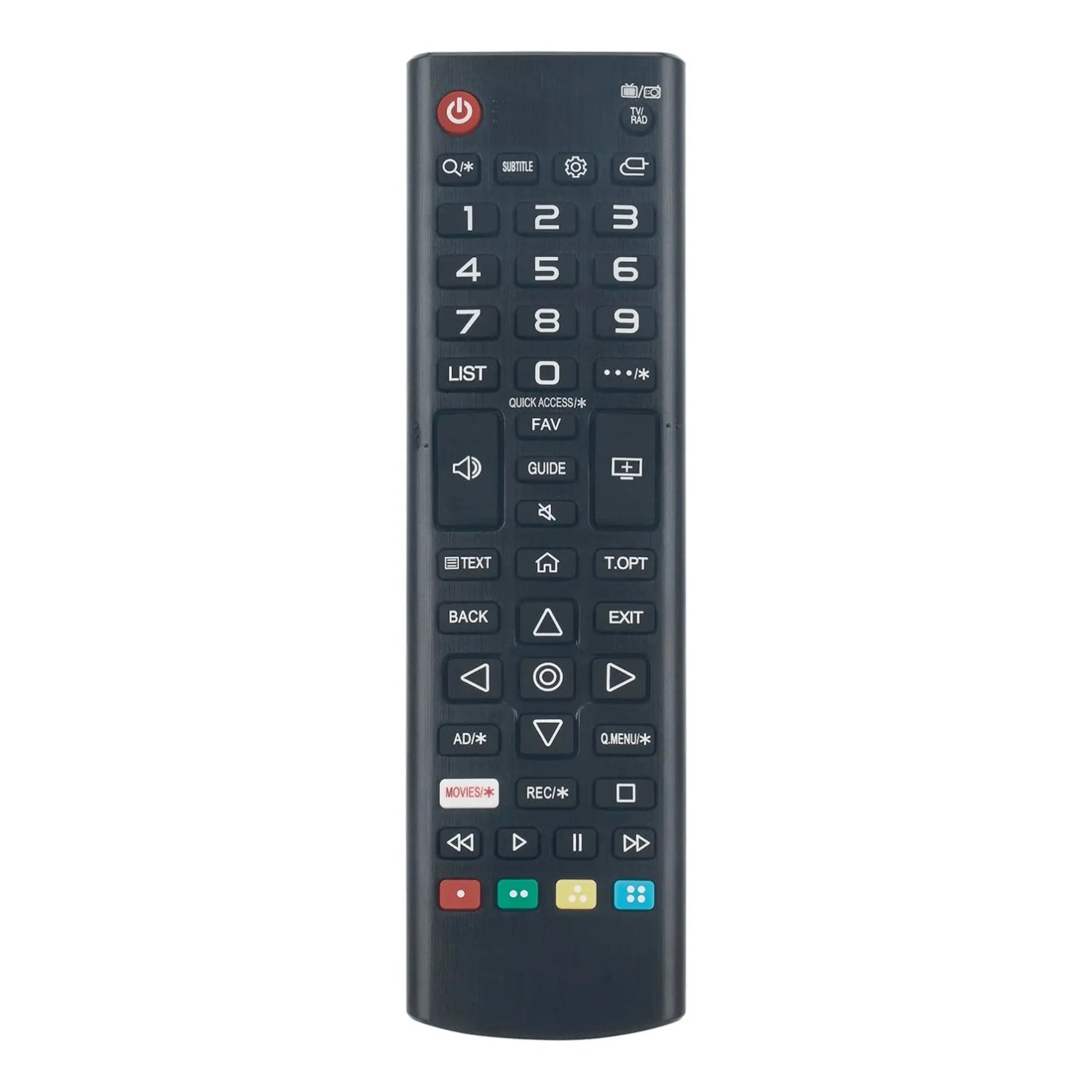 LG AKB75675312 Fernbedienung für einfache Steuerung von LG Smart TVs.