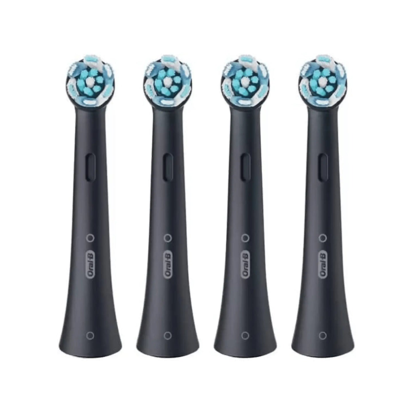 Oral-B iO Ultimate Clean Aufsteckbürsten 4er Set in Schwarz.