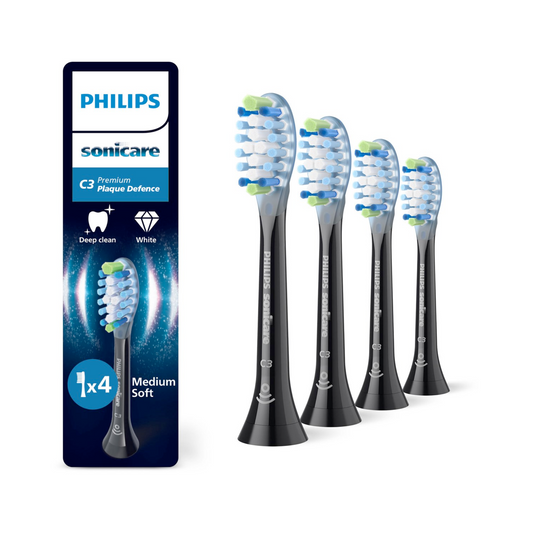 Philips Sonicare Original C3 Premium Plaque Defence HX9044/33 Aufsteckbürsten 4er Pack