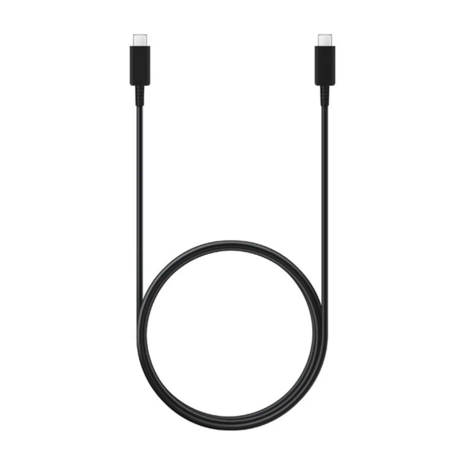 Das Bild zeigt das Samsung Ladekabel USB-C in Schwarz.