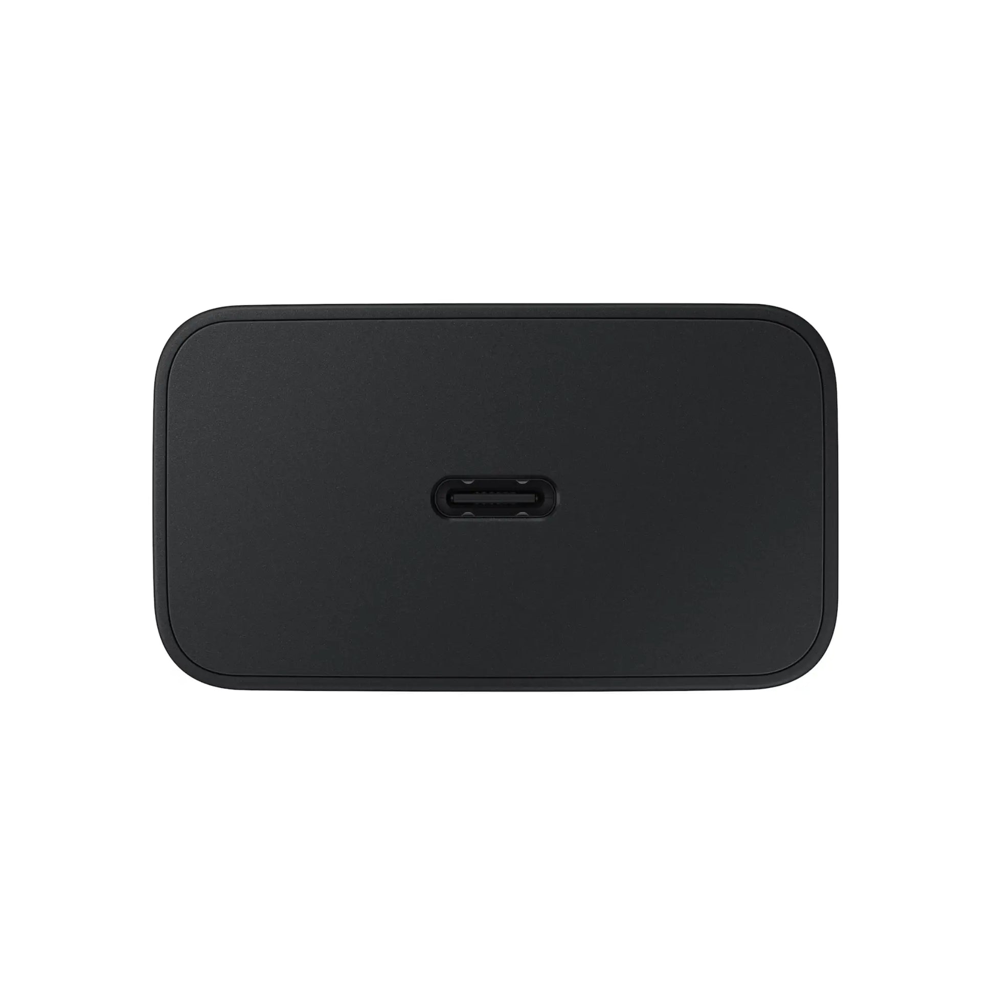 Das Bild zeigt das Samsung EP-T4511 Ladegerät 45W USB-C UK-Plug in Schwarz.