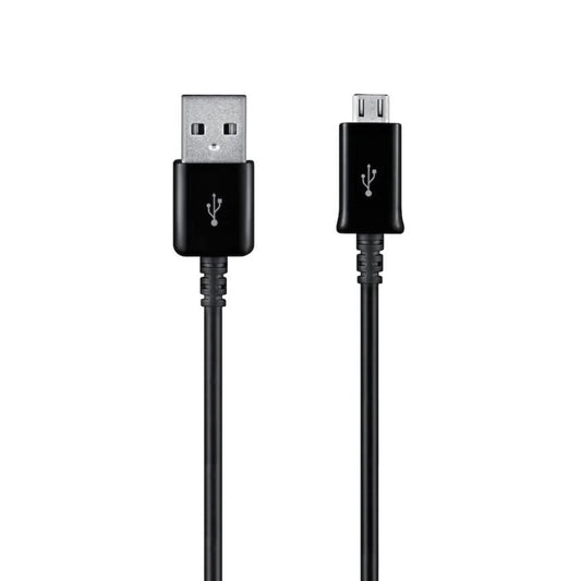 Samsung ECB-DU4EBE Daten- und Ladekabel in Schwarz mit USB-A auf Micro-USB Anschluss, 1,5 m lang, ideal zum Laden und Synchronisieren.