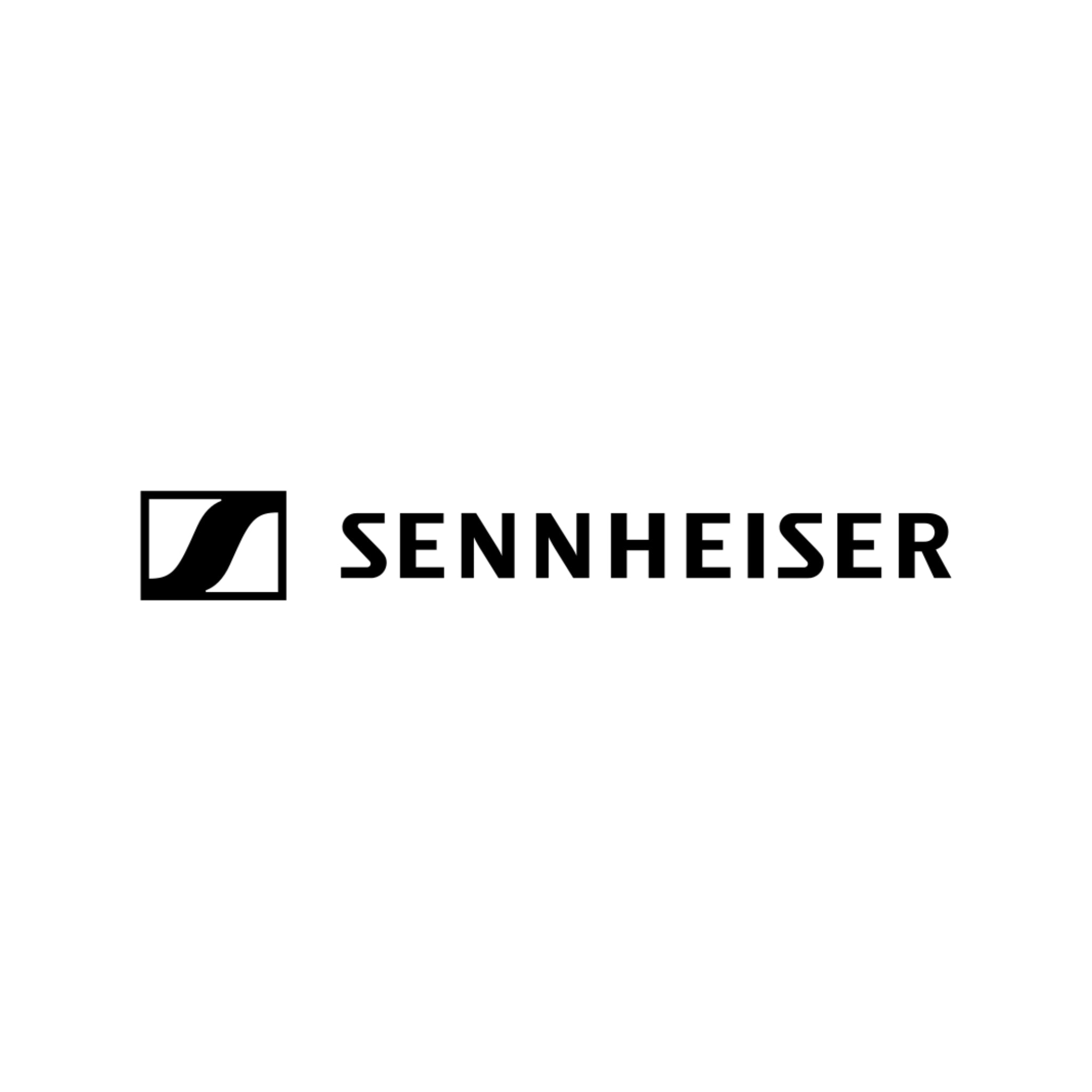 Das ist eine Abbildung von dem Sennheiser Logo.