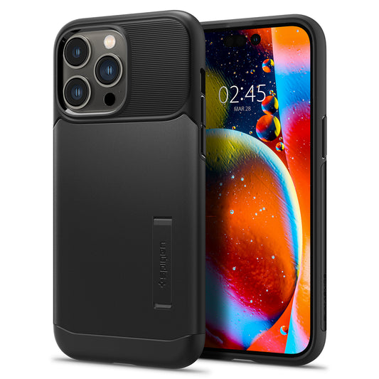 Spigen Slim Armor, black - iPhone 14 Pro