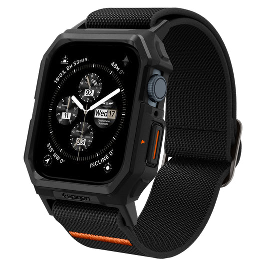 Spigen Lite Fit Pro, matte black - Apple Watch 45mm/44mm