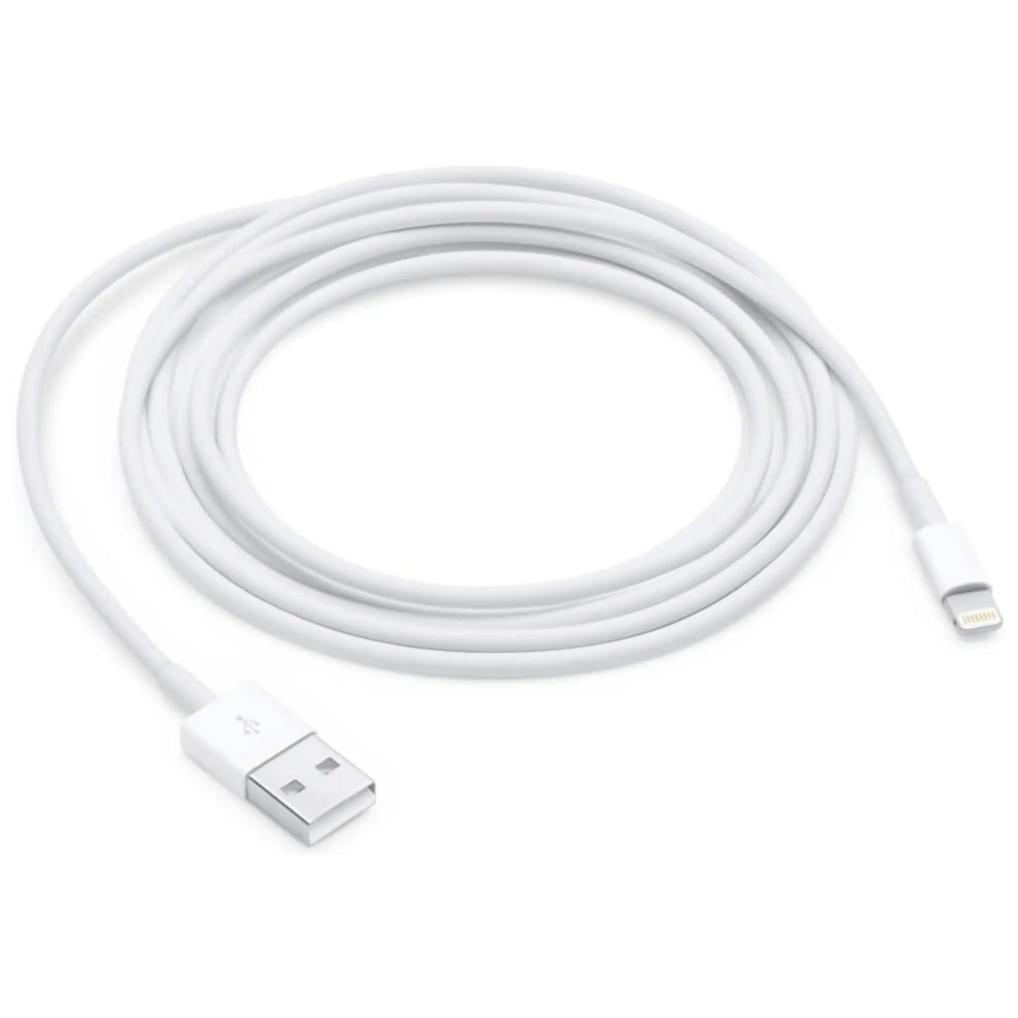 Apple USB-A auf Lightning Kabel 2 Meter für schnelles Laden und Synchronisieren.