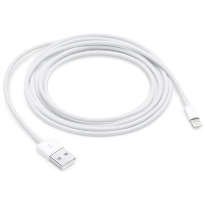 Apple USB-A auf Lightning Kabel 2 Meter für schnelles Laden und Synchronisieren.