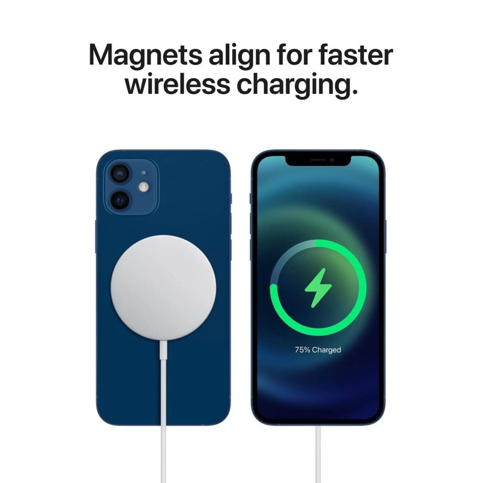 Das Bild zeigt die Apple iPhone Handyhülle aus Silikon. Sie ist kompatibel mit dem iPhone 14 Plus. Auf dem Bild sieht man die Vorder- und Rückseite.