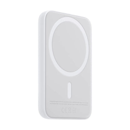 Das Bild zeigt die Apple Powerbank MJWY3ZM/A aus der Schrägansicht.