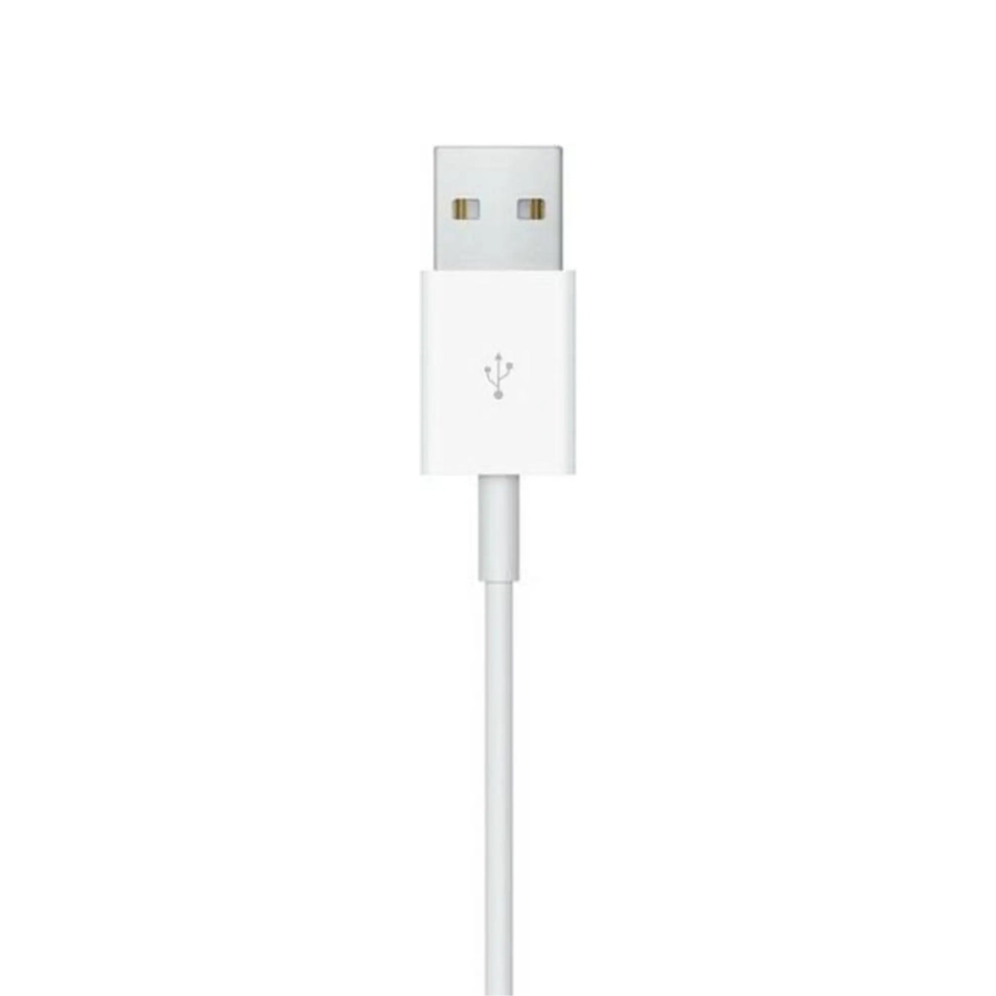 Das Bild zeigt das Apple Watch MagSafe Ladegerät USB-A mit einer Kabellänge von 1 Meter.