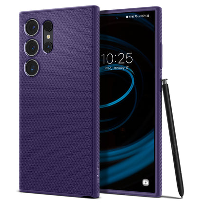 Spigen Liquid Air, deep purple - Samsung Galaxy S24 Ultra