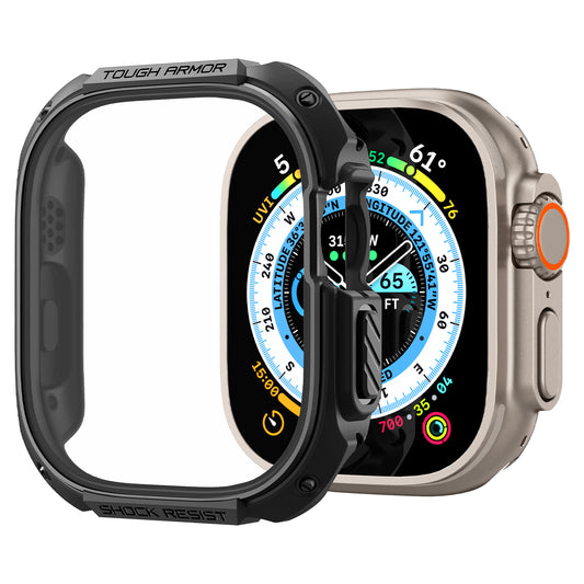Spigen Tough Armor, black - Apple Watch Ultra 2/Ultra 49mm