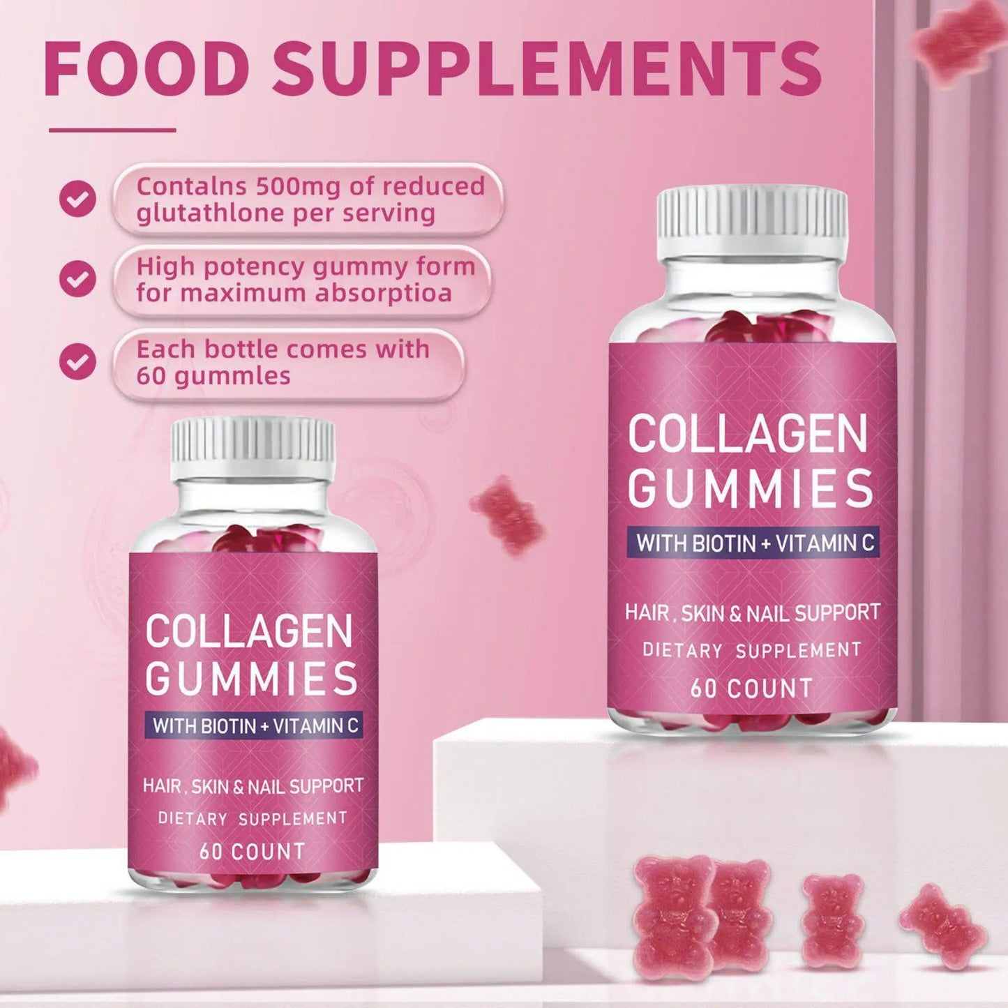 Kollagen Gummibärchen