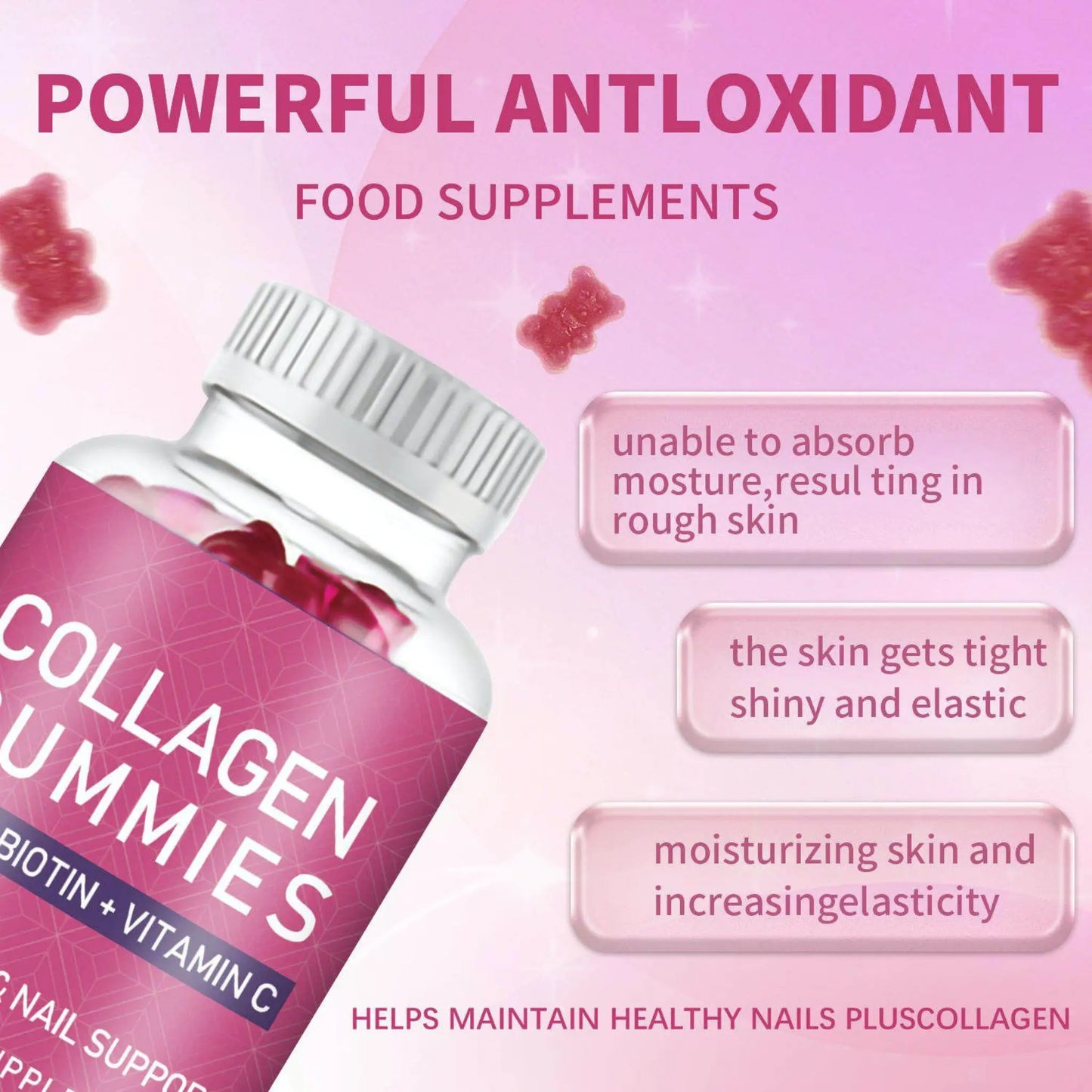 Kollagen Gummibärchen