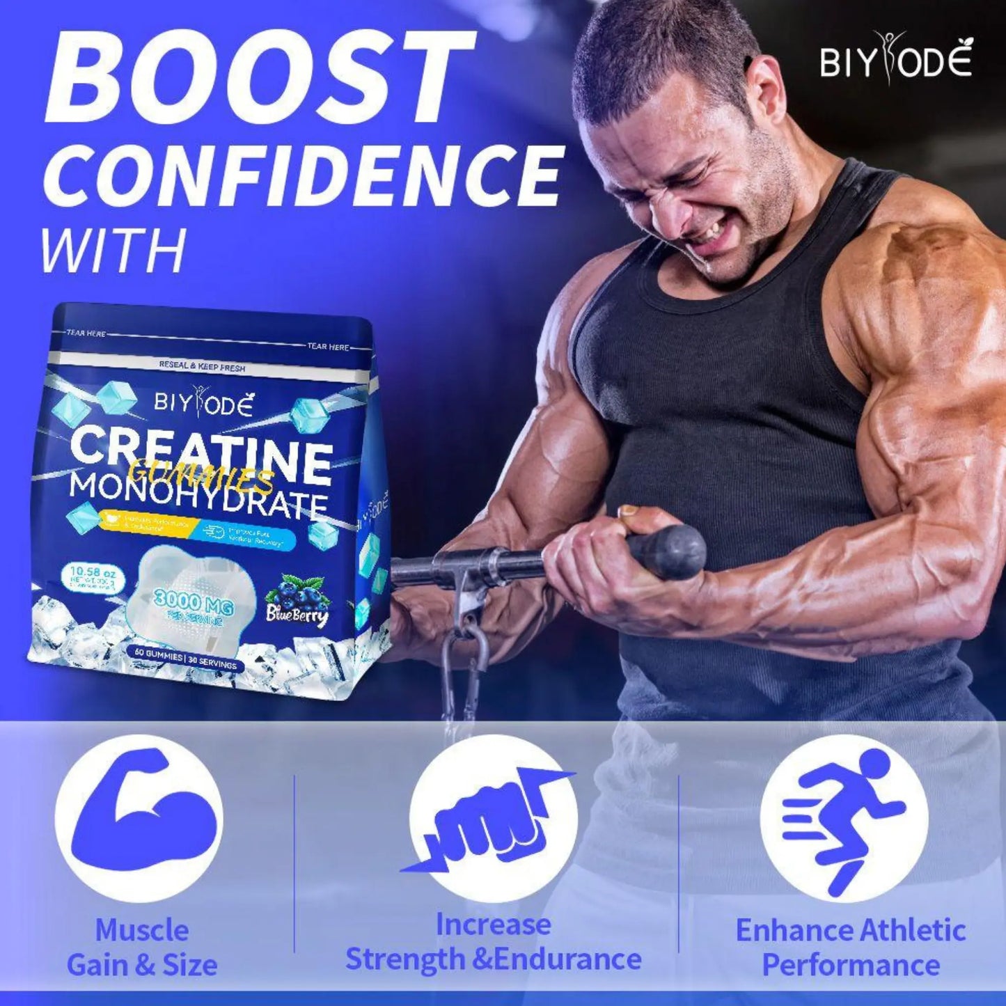 Kreatinmonohydrat Gummibärchen