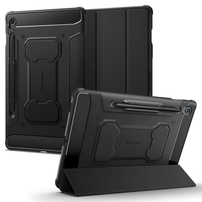 Spigen Rugged Armor Pro, black - Samsung Galaxy Tab S9 FE 2023