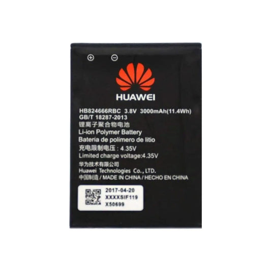 Auf diesem Produktbild wird der Huawei Akku HB824666RBC Li-Ion-Polymer 3.8 Volt 3000 mAh abgebildet.