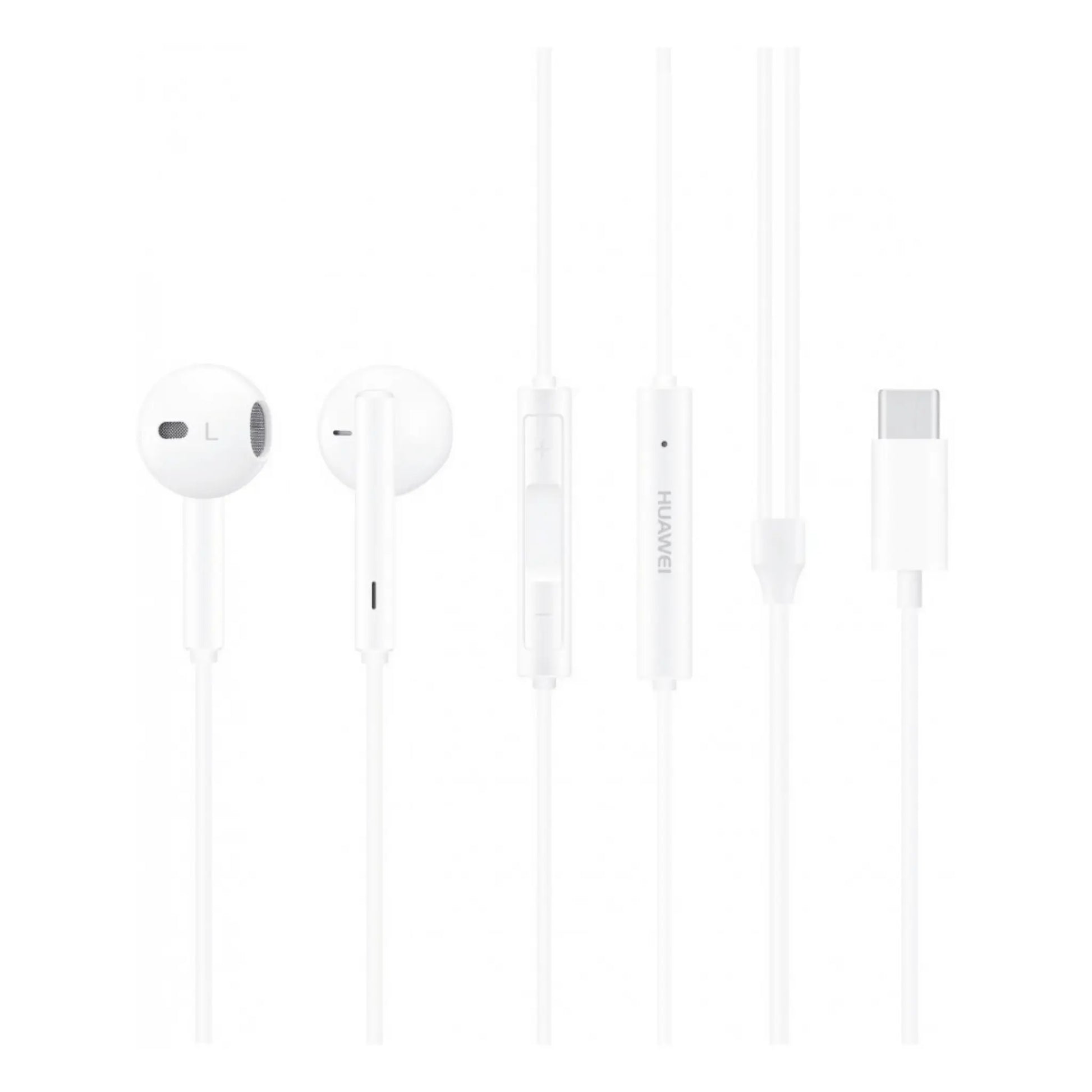 Huawei CM33 In-Ear Kopfhörer Weiß mit kabellosem Bluetooth Design.