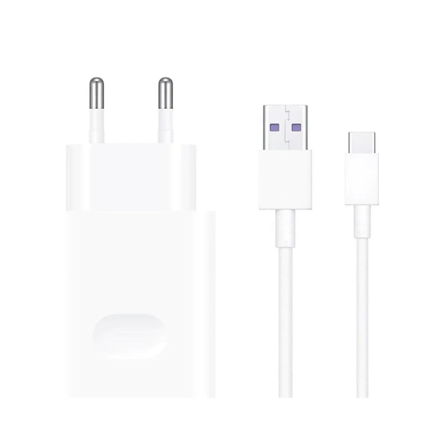 Huawei CP404B Ladegerät 22,5W mit USB-C Ladekabel Weiß.