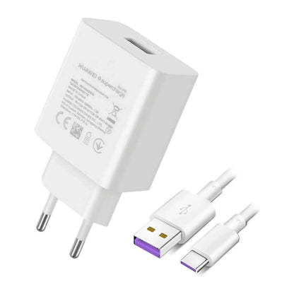 Huawei HW-100400E00 Ladegerät 40W mit USB-C Ladekabel Weiß.