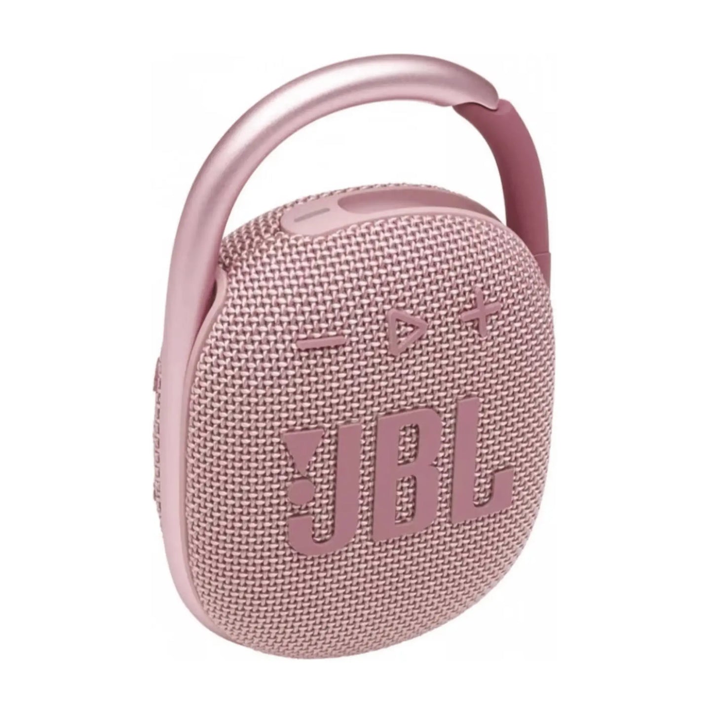 JBL Clip 4 Bluetooth Lautsprecher in Rosa für tragbaren Sound und kompakte Größe.
