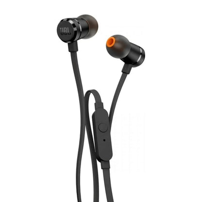 JBL Tune 290 In-Ear Kopfhörer in Schwarz für klaren Sound und stilvolles Design.
