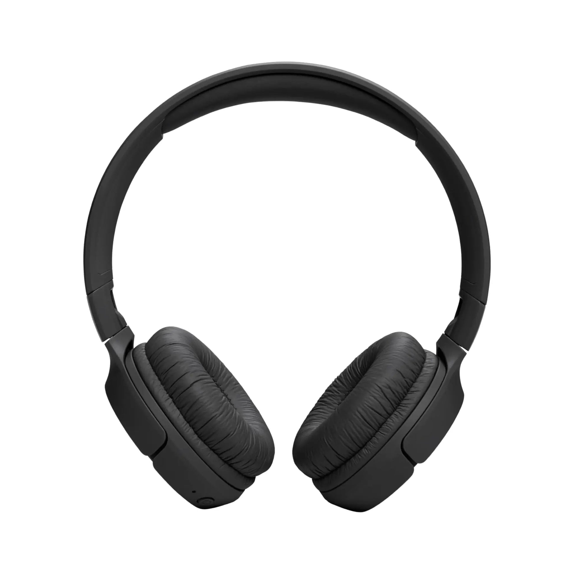 Das Bild zeigt die JBL Tune 520 BT Bluetooth Kopfhörer in Schwarz aus der Seitenansicht.
