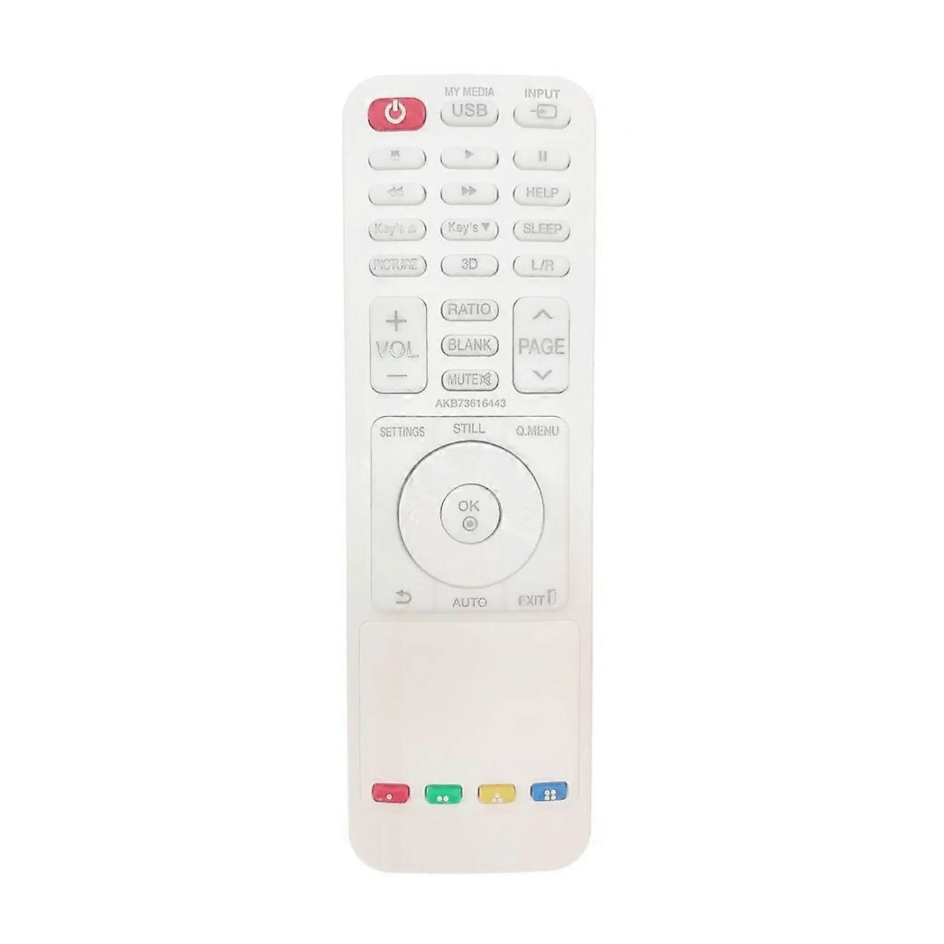 LG AKB73616443 Fernbedienung für einfache Steuerung von LG Smart TVs.