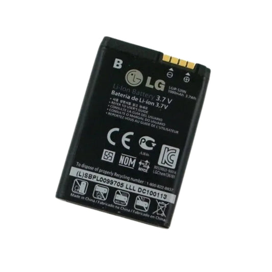 Auf diesem Produktbild wird der LG Akku BL-40 Li-Ion 3.7 Volt 1000 mAh abgebildet.
