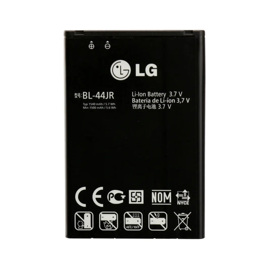 Auf diesem Produktbild wird der LG Akku BL-44JR Li-Ion 3.7 Volt 1540 mAh abgebildet.