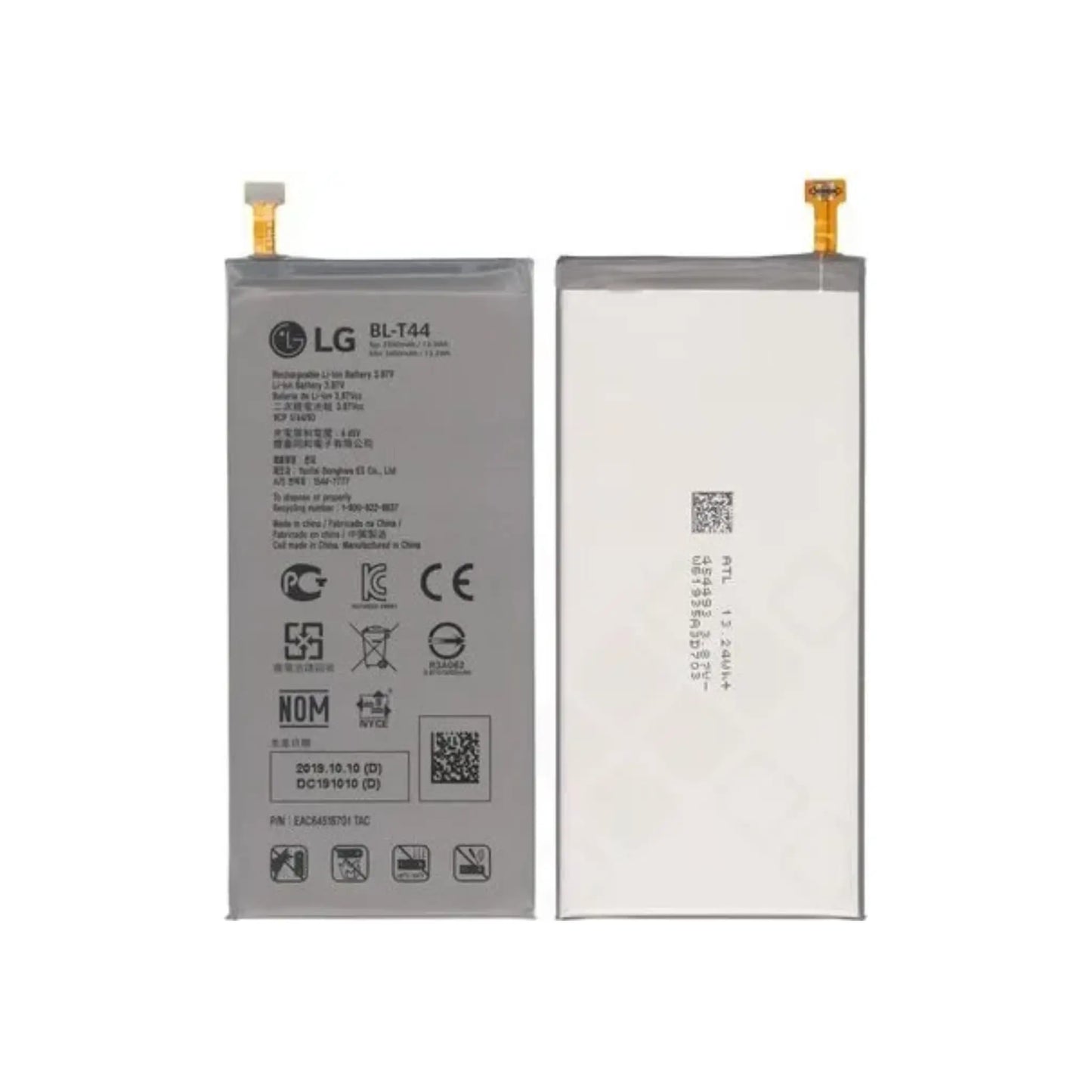 Auf diesem Produktbild wird der LG Akku BL-T44 Li-Ion-Polymer 3.87 Volt 3400 mAh abgebildet.