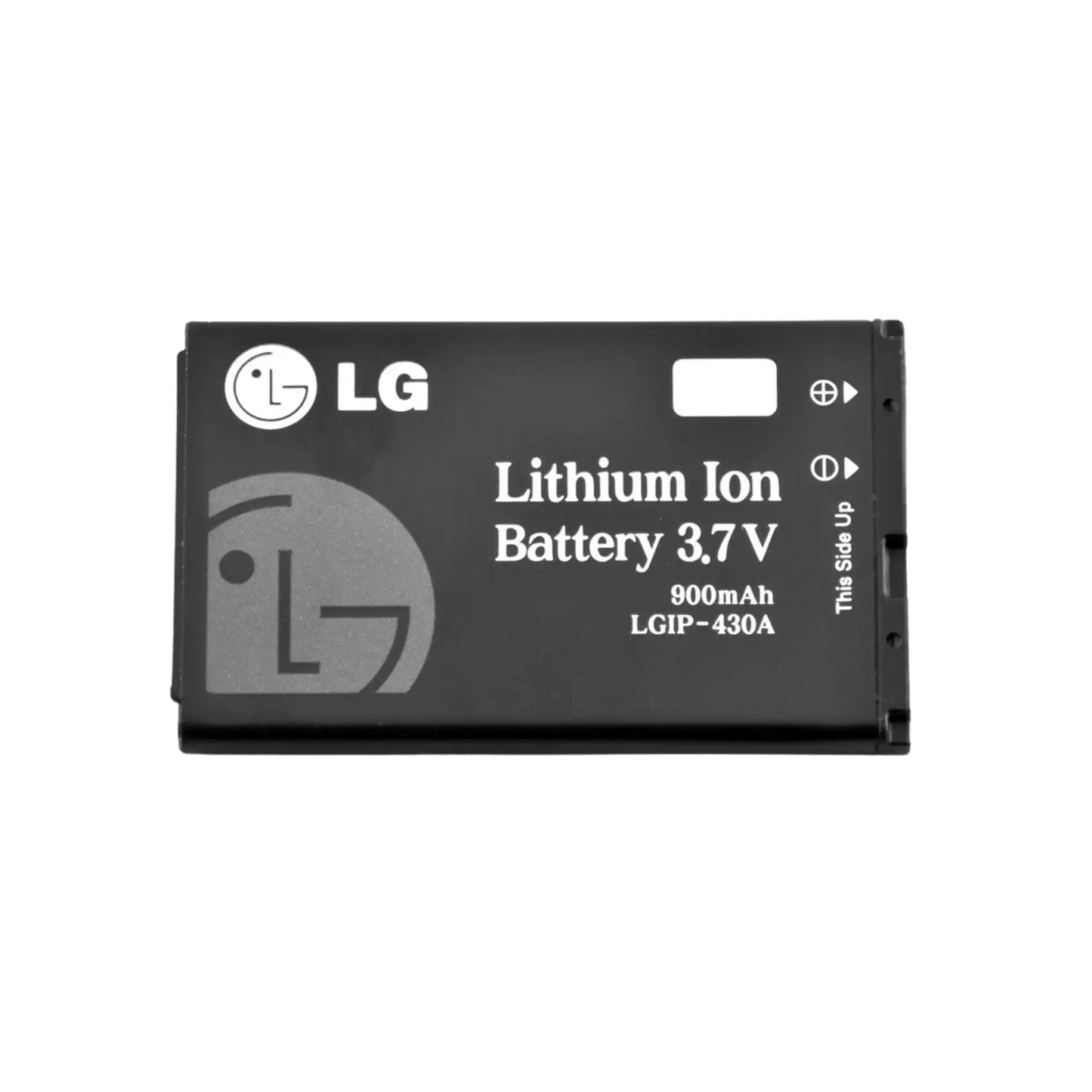 Auf diesem Produktbild wird der LG Akku LGIP-431A Li-ion 3.7 Volt 900 mAh abgebildet.