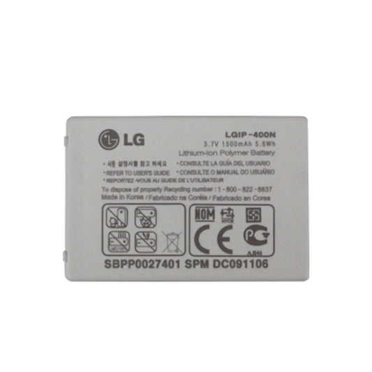 Auf diesem Produktbild wird der LG Akku LGIP-400N Lithium-Ion Polymer 3.7 Volt 1500 mAh abgebildet
