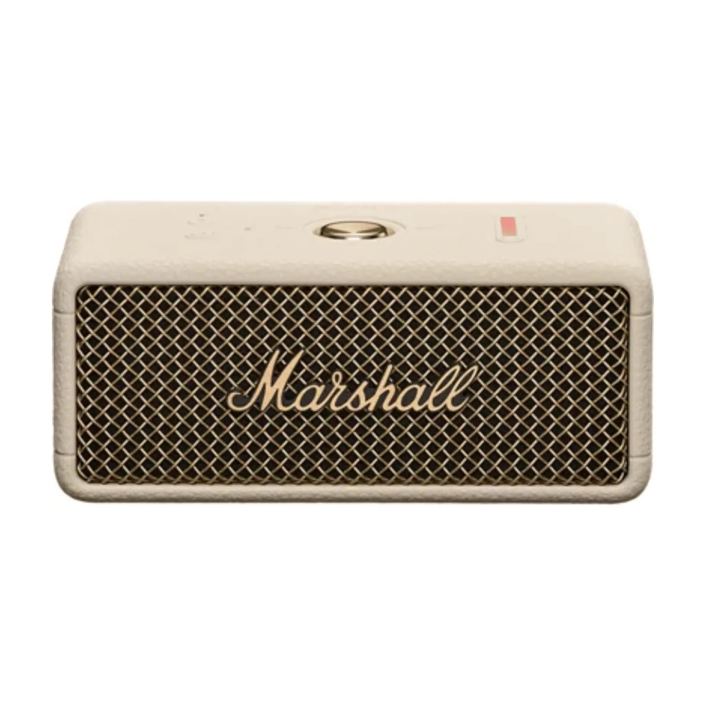 Marshall Emberton II Creme Bluetooth Lautsprecher für klaren Sound und kompaktes Design.
