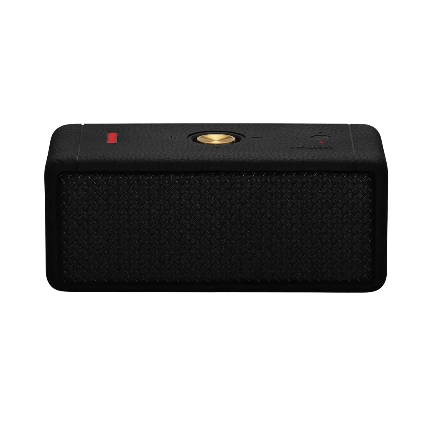Das Bild zeigt den Marshall Emberton Bluetooth Lautsprecher in Schwarz.