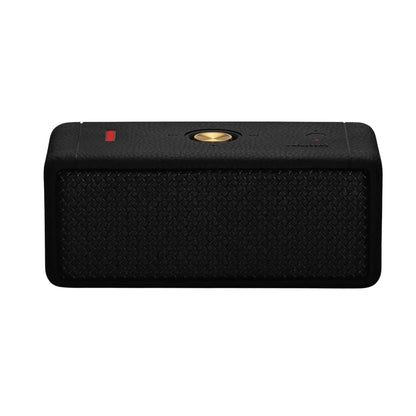 Das Bild zeigt den Marshall Emberton Bluetooth Lautsprecher in Schwarz.
