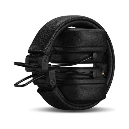 Das Bild zeigt die Marshall Major V Bluetooth Kopfhörer in Schwarz.