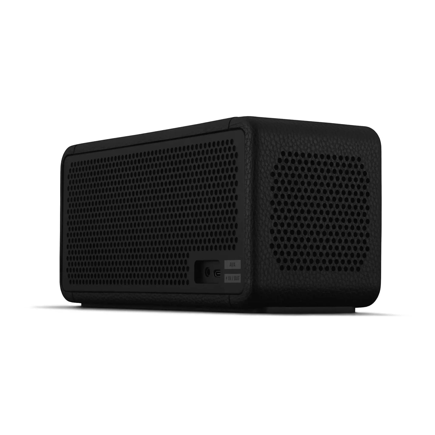 Das Bild zeigt den Marshall Middleton Bluetooth Lautsprecher in Schwarz.