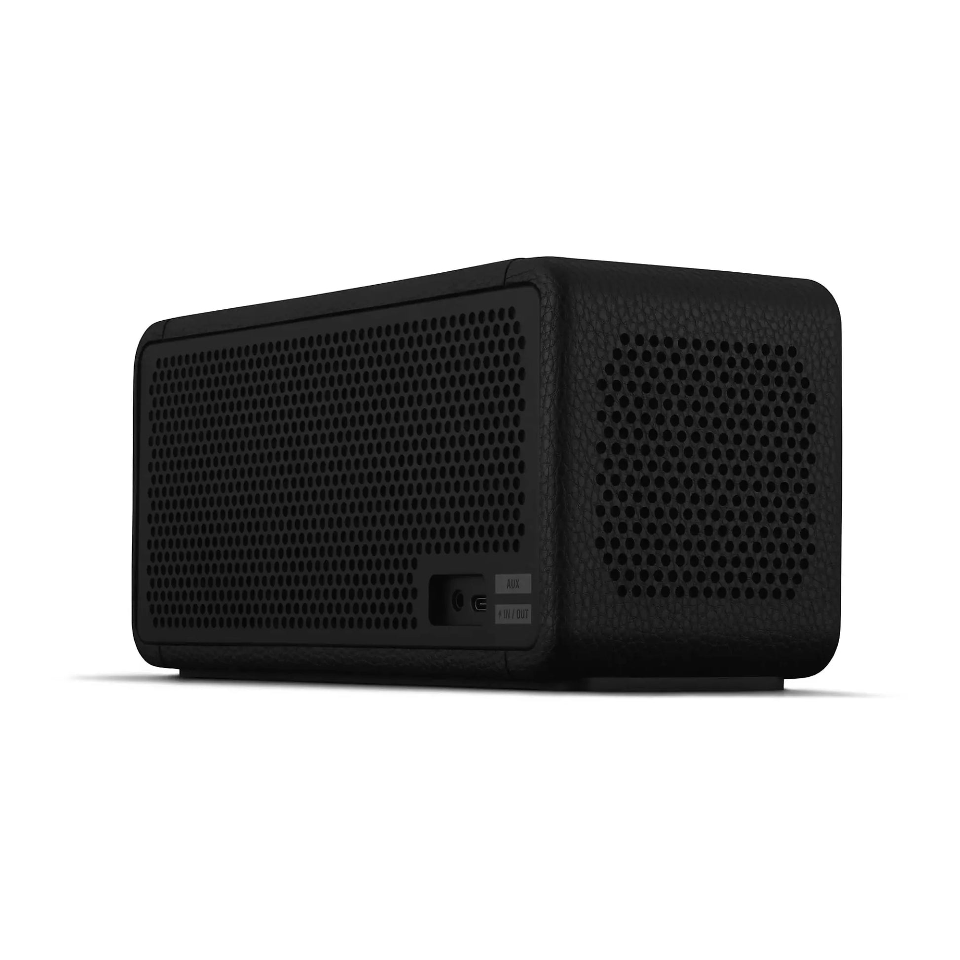 Das Bild zeigt den Marshall Middleton Bluetooth Lautsprecher in Schwarz.
