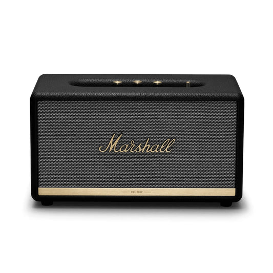 Marshall Stanmore II Bluetooth Lautsprecher in Schwarz.