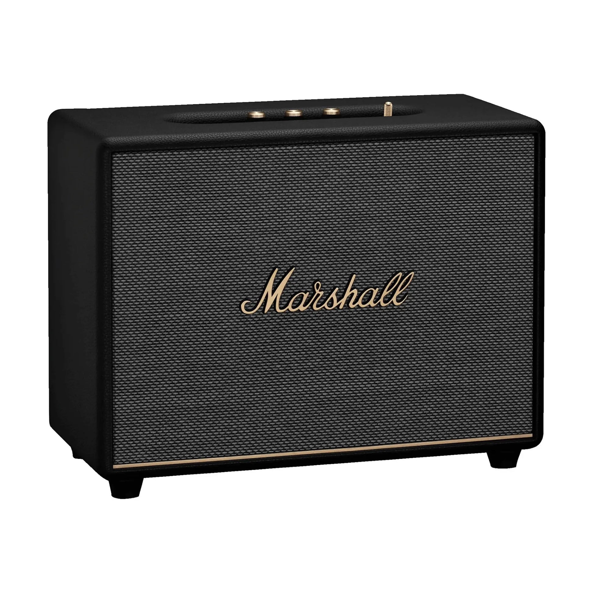 Marshall Woburn III Bluetooth Lautsprecher in Schwarz.