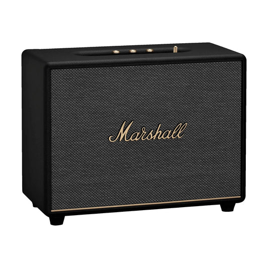 Marshall Woburn III Bluetooth Lautsprecher in Schwarz.