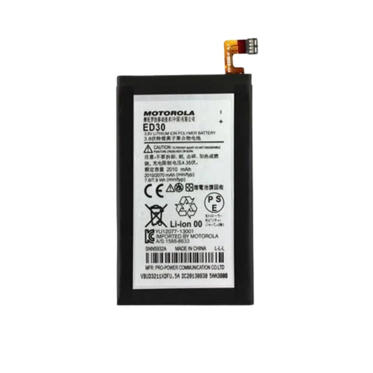 Auf diesem Produktbild wird der Motorola Akku ED30 Li-Ion 3.8 Volt 2010 mAh abgebildet.