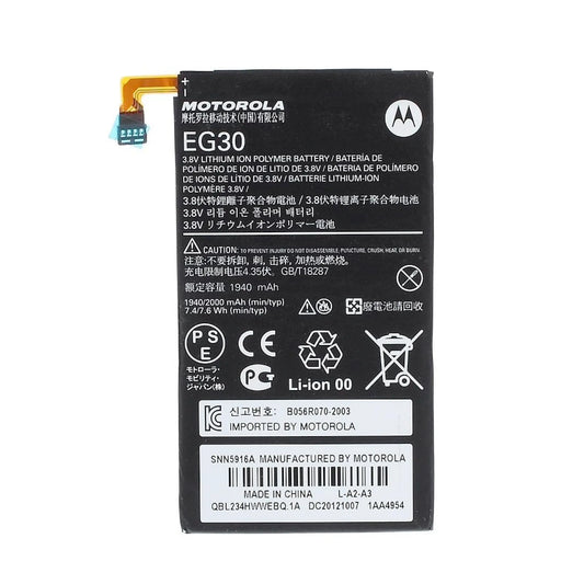 Auf diesem Produktbild wird der Motorola Akku EG39 Li-Ion 3.8 Volt 1940 mAh abgebildet