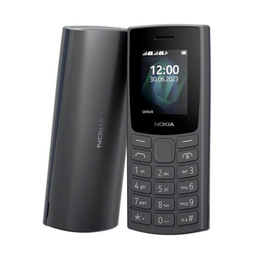 Nokia 105 Dual SIM (2023) Handy in Schwarz.